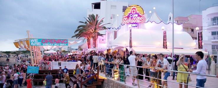 Ibiza, Beach Bar, Cafe Mambo